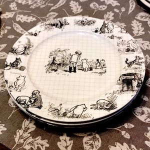 Disney Winnie the Pooh Sketchbook Plates